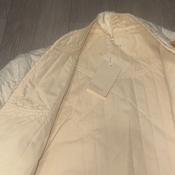 Doen Cream Quilted Utility Jacket - Picture 4 of 8